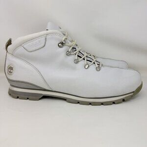 Timberland Splitrock Leather Boots White Grey Men’s Size 14
